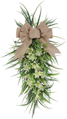 2362x1161 Inch Artificial Flower Swag Spring Wreath