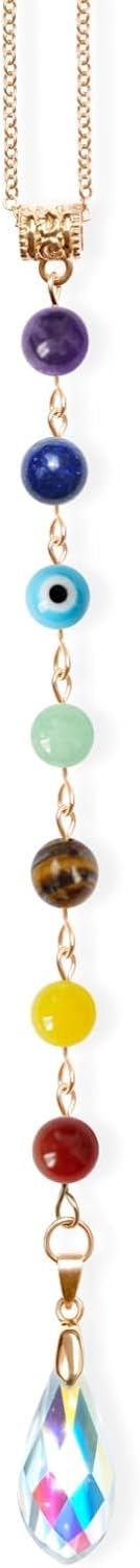 Crystal Suncatcher Hanging Ornament for Car Rear View Mirror