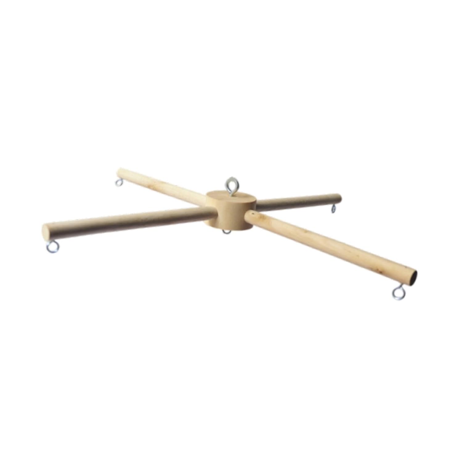 Wooden Mobile Frame Kit for Newborn Crib Hanger DIY