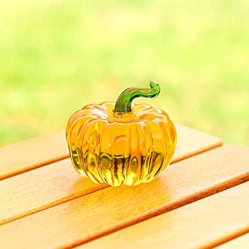 Crystal Pumpkin Decor - Handmade Fall Ornament