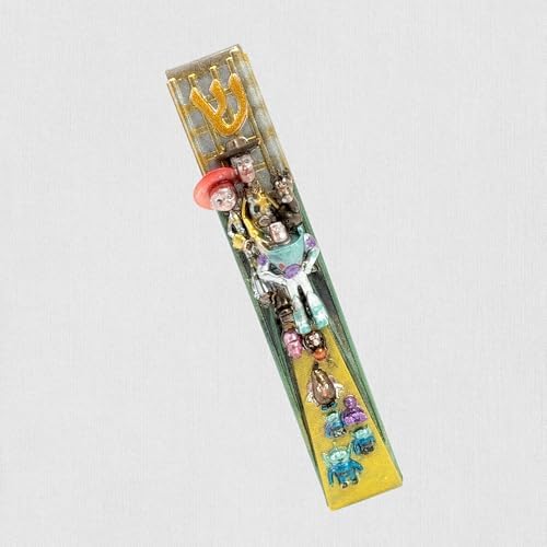 Handmade Toy Movie Mezuzah Case for Jewish Kids Room