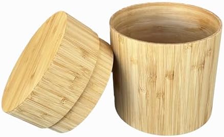 All-Natural Bamboo Urn for Human or Pet Cremated Remains