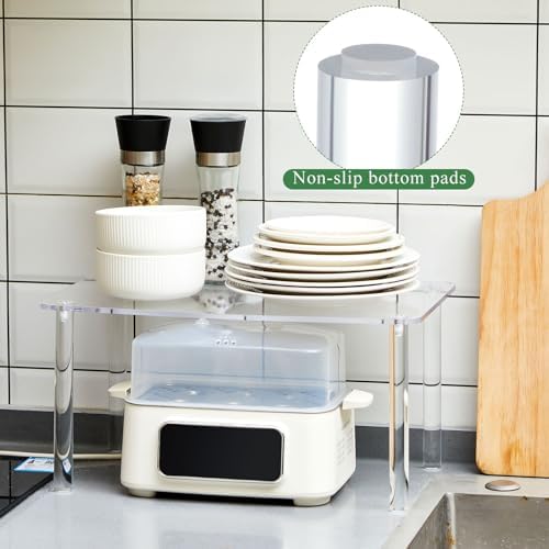 1 Pcs Extra Large Acrylic Display Riser Stand 4 Leg