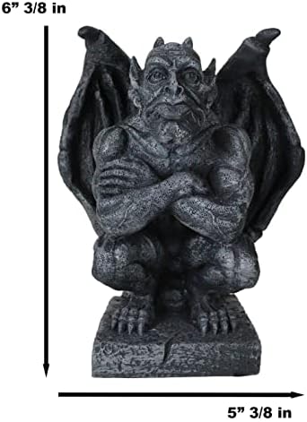 Ebros Gift Gothic Gargoyle Figurine 65 Inch Tall