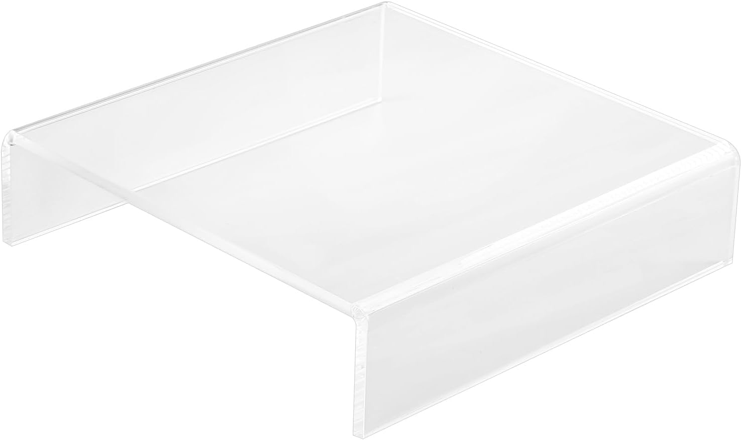 CiaoHER Clear Acrylic Riser Pedestal 12x12x3 2pack