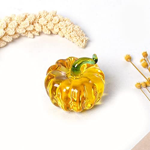 Crystal Pumpkin Decor - Handmade Fall Ornament