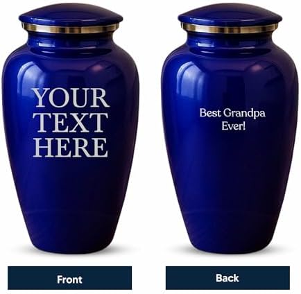 MerchSalad Purple Splendore Cremation Urn 200 Cubic Inch