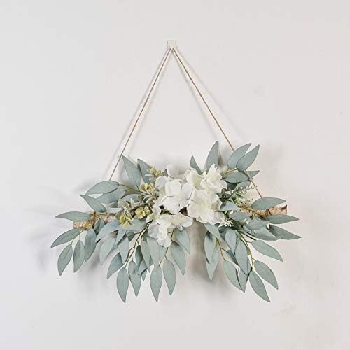 EESLL Artificial Hydrangea Swag Wall Decor