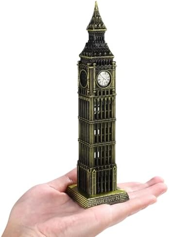 NOLITOY London Big Statue Decorative Metal Building Model Figurine