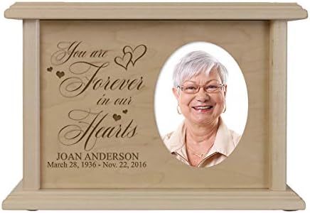 LifeSong Milestones Wooden Urn with Picture