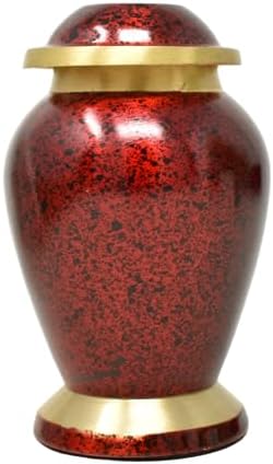 Handcrafted Brass Cremation Urn - Keepsake - Decorative