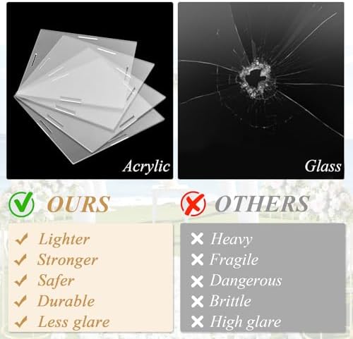 40 Acrylic Pedestal Display 2 Pack Clear Display Riser Box