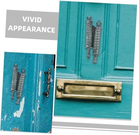 MAGICLULU 1set Metal Mezuzah Scroll Door Decoration