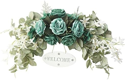 295 Inch Floral Swag with Peony and Eucalyptus
