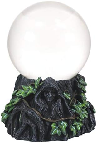Ebros Celtic Sacred Moon Triple Goddess Gazing Ball Decor
