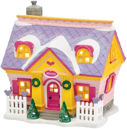 Department 56 Disney Minnies House Figurine 59 Inch