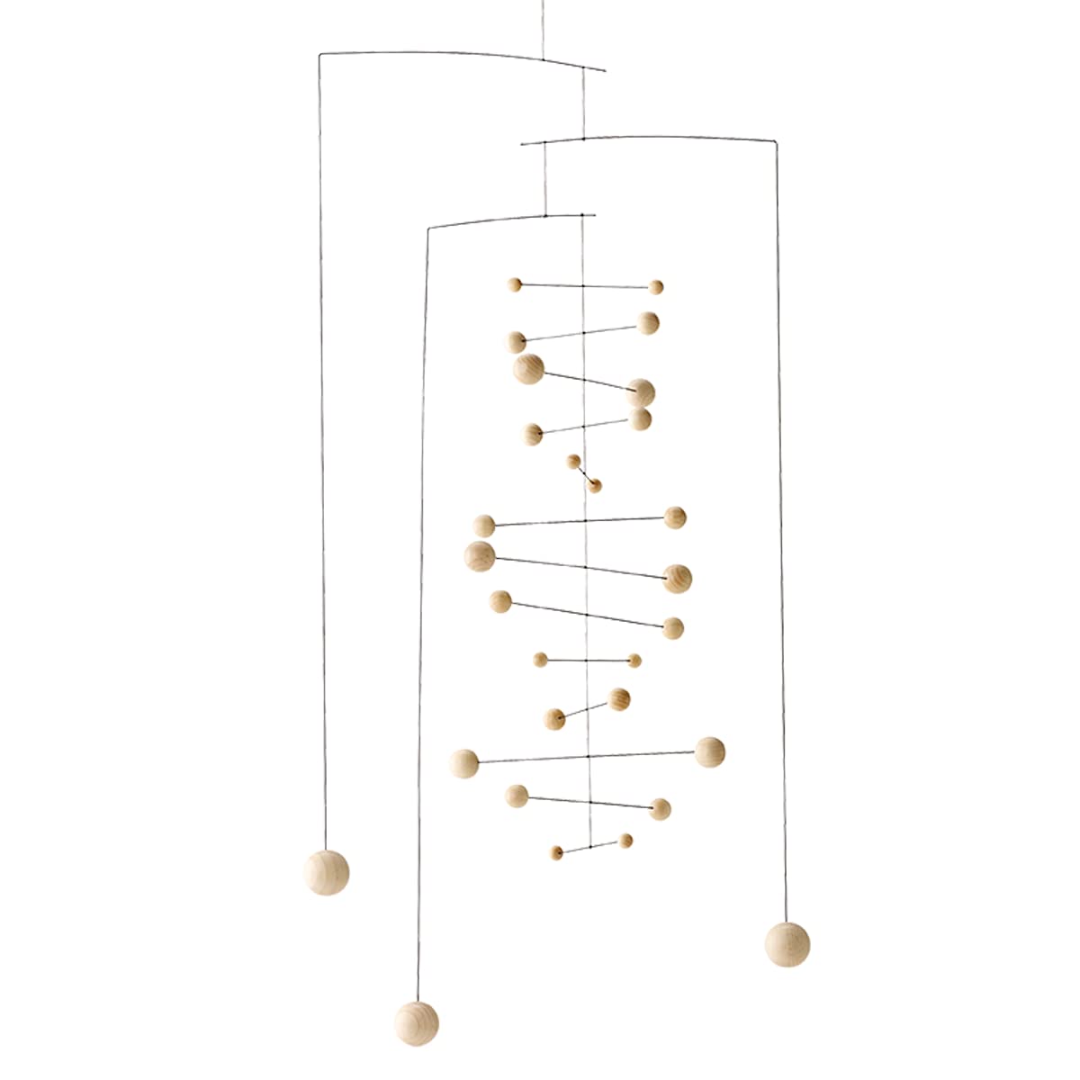 Counterpoint Hanging Mobile - 14 Inches - Steel - Handmade in Denmark