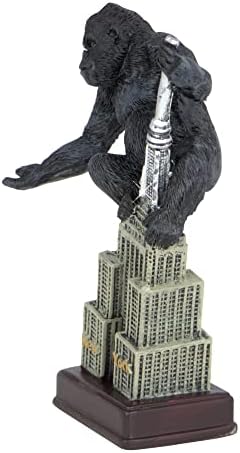 New York City Empire Building and King Kong Figurine