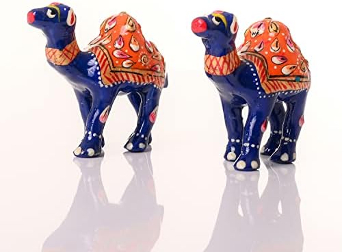 Blue Camel Minakari Sculpture Set of 2