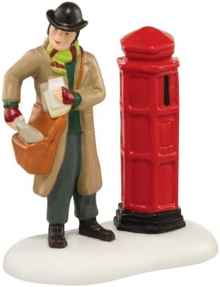 Department 56 Dickens Village Postmaster Figurine 205 Inch