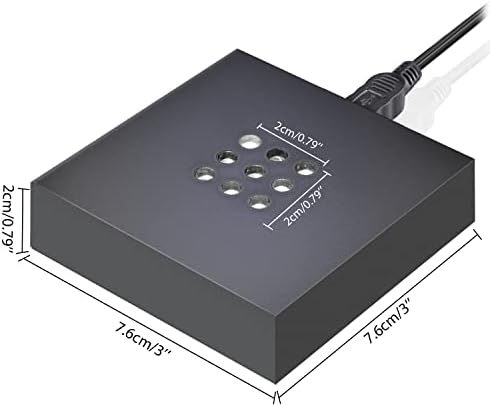 Facmogu LED Display Base for Crystal Awards and Trophies