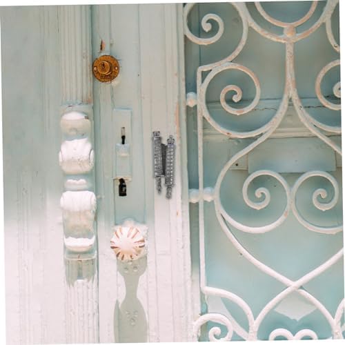 HOOTNEE Antique Jewish Mezuzah Decorative Metal Door Blessing