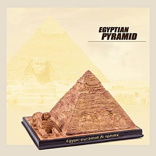 Egyptian Pyramid Statue Model Sphinx Figurine