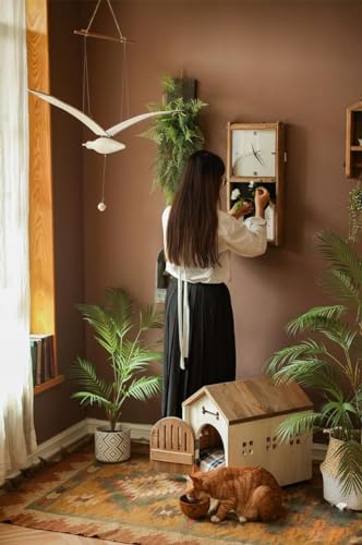 VERENIX Soaring Seagull Wooden Mobile Decor Pendant