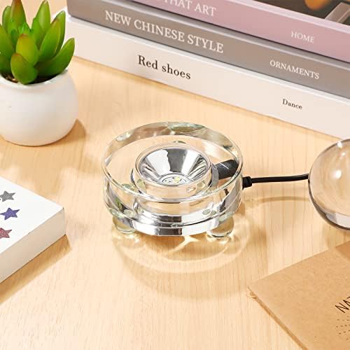Uonlytech LED Display Base for Crystal Glass Art Decor
