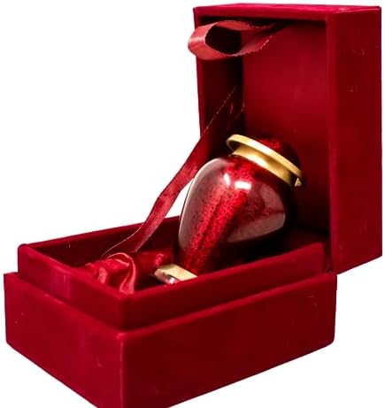 Handcrafted Brass Cremation Urn - Keepsake - Decorative
