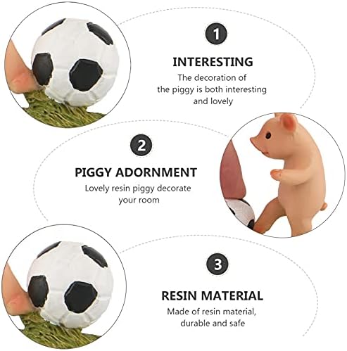 Pig Statue Mini Figurine Resin Home Decor