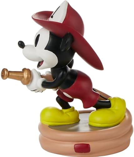 Precious Moments Disney Mickey Mouse Resin Figurine Fire Brigade