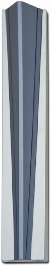 Nadav Art Triangle Mezuzah Case with 3D Shin