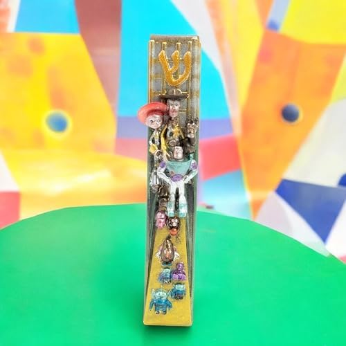 Handmade Toy Movie Mezuzah Case for Jewish Kids Room