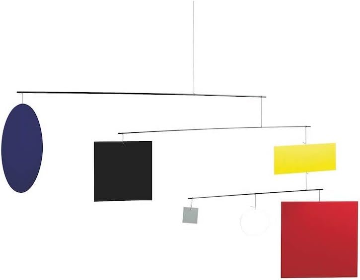 Circlesquare Hanging Mobile 36 Inches Handmade in Denmark