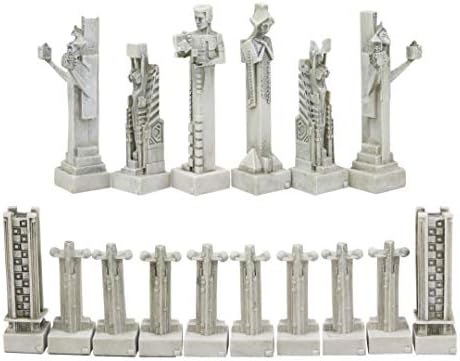 Ebros Gift Frank Lloyd Wright Sprites Chess Set