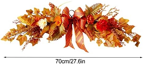 Algado Artificial Fall Flower Swag Decor 27 Inch