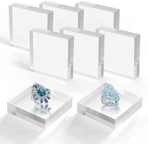 8 Piece Acrylic Base Stand for Display