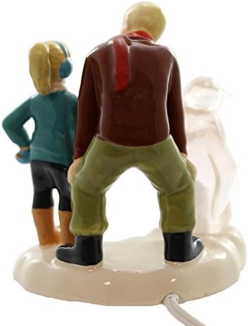 Department 56 Snow Village Ice Sculptor in the Making Figurine 311