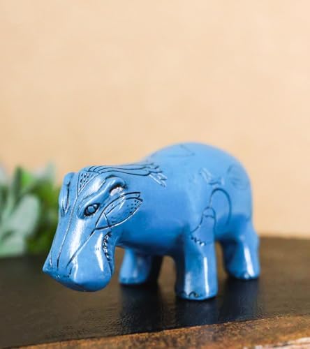 Ebros Small Taweret Statue Blue Nile Hippo Fertility Figurine