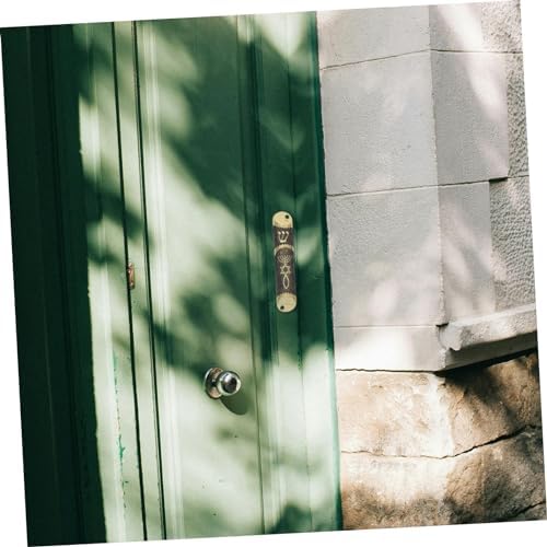 Classic Metal Mezuzah Scroll Door Ornament