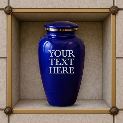 MerchSalad Purple Splendore Cremation Urn 200 Cubic Inch