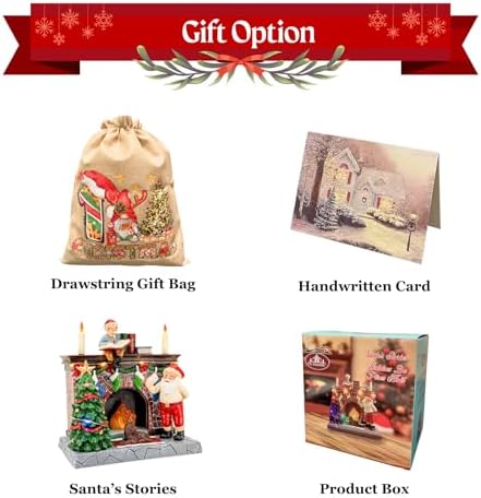 Santas Stories Figurines for Christmas Decor