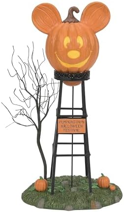 Department 56 Disney Mickey Mouse Water Tower Figurine 12 Inch