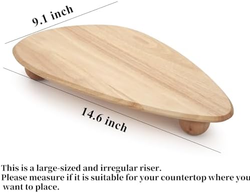 Wooden Display Riser for Candles Plants Vases