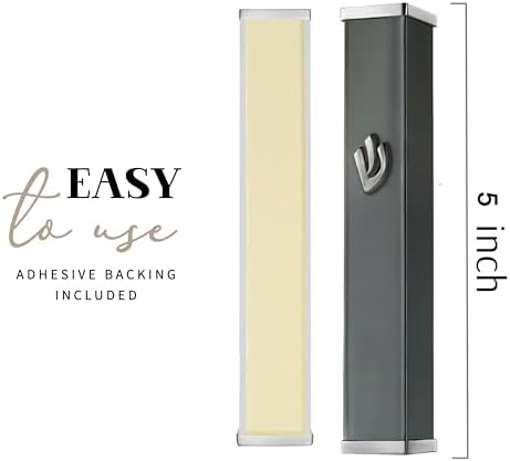 SURI Self-Stick Mezuzah with Scroll for Door