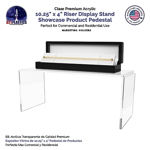 Clear Acrylic Riser Display Stand for Merchandise 1