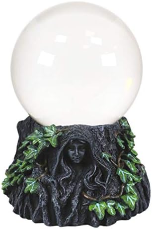 Ebros Celtic Sacred Moon Triple Goddess Gazing Ball Decor