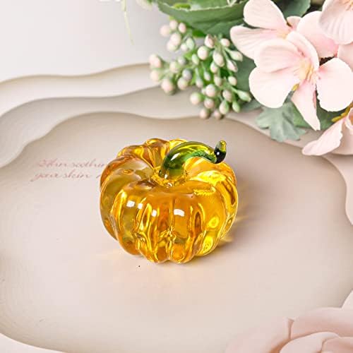 Crystal Pumpkin Decor - Handmade Fall Ornament
