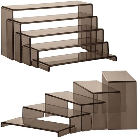 Goabroa 10 Pcs 12 Inch Acrylic Display Risers